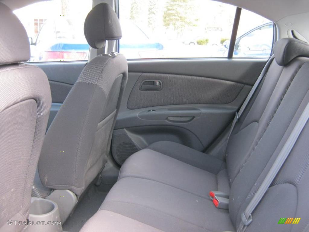 Gray Interior 2008 Kia Rio Rio5 LX Hatchback Photo #47378192
