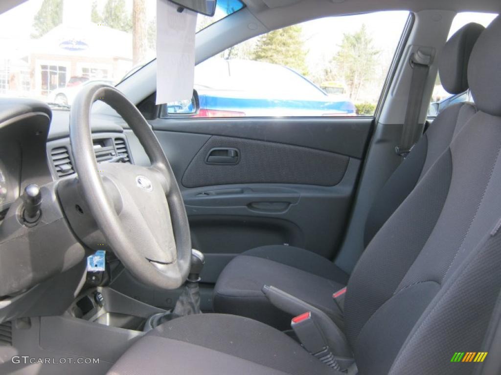 Gray Interior 2008 Kia Rio Rio5 LX Hatchback Photo #47378204