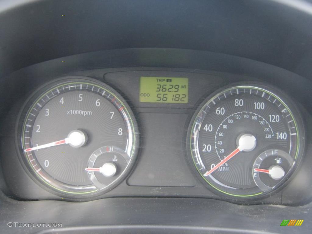 2008 Kia Rio Rio5 LX Hatchback Gauges Photo #47378233