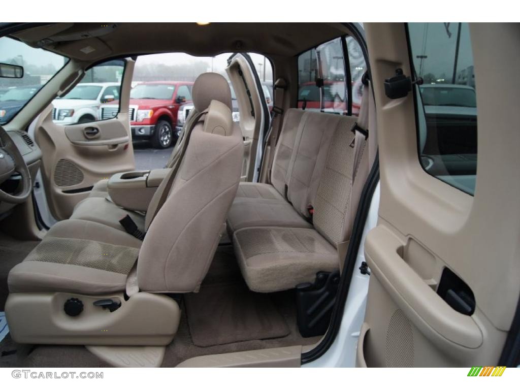 Heritage Medium Parchment Interior 2004 Ford F150 XLT Heritage SuperCab Photo #47378495