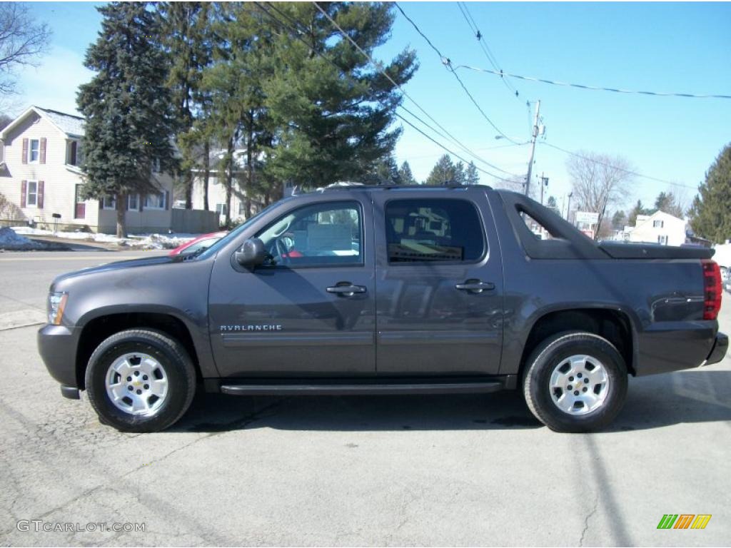 Taupe Gray Metallic 2011 Chevrolet Avalanche LS 4x4 Exterior Photo #47378906