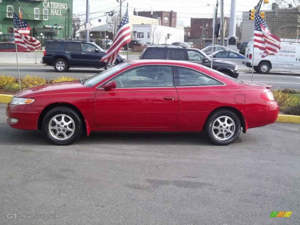 Red Flame Metallic 2002 Toyota Solara SE Coupe Exterior Photo #47379146