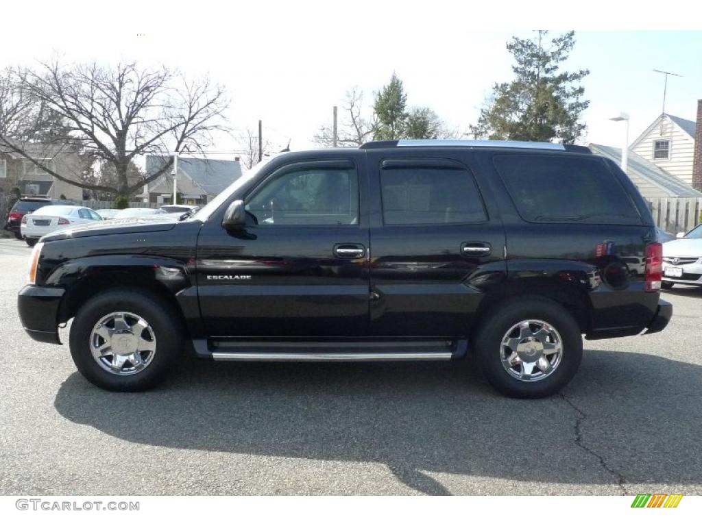 2005 Escalade AWD - Black Raven / Pewter photo #4