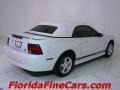 2002 Oxford White Ford Mustang V6 Convertible  photo #9