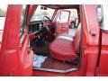 Red 1977 Ford F150 Custom Regular Cab 4x4 Interior Color