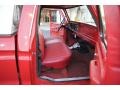 Red 1977 Ford F150 Custom Regular Cab 4x4 Interior Color