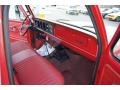 Red 1977 Ford F150 Custom Regular Cab 4x4 Dashboard