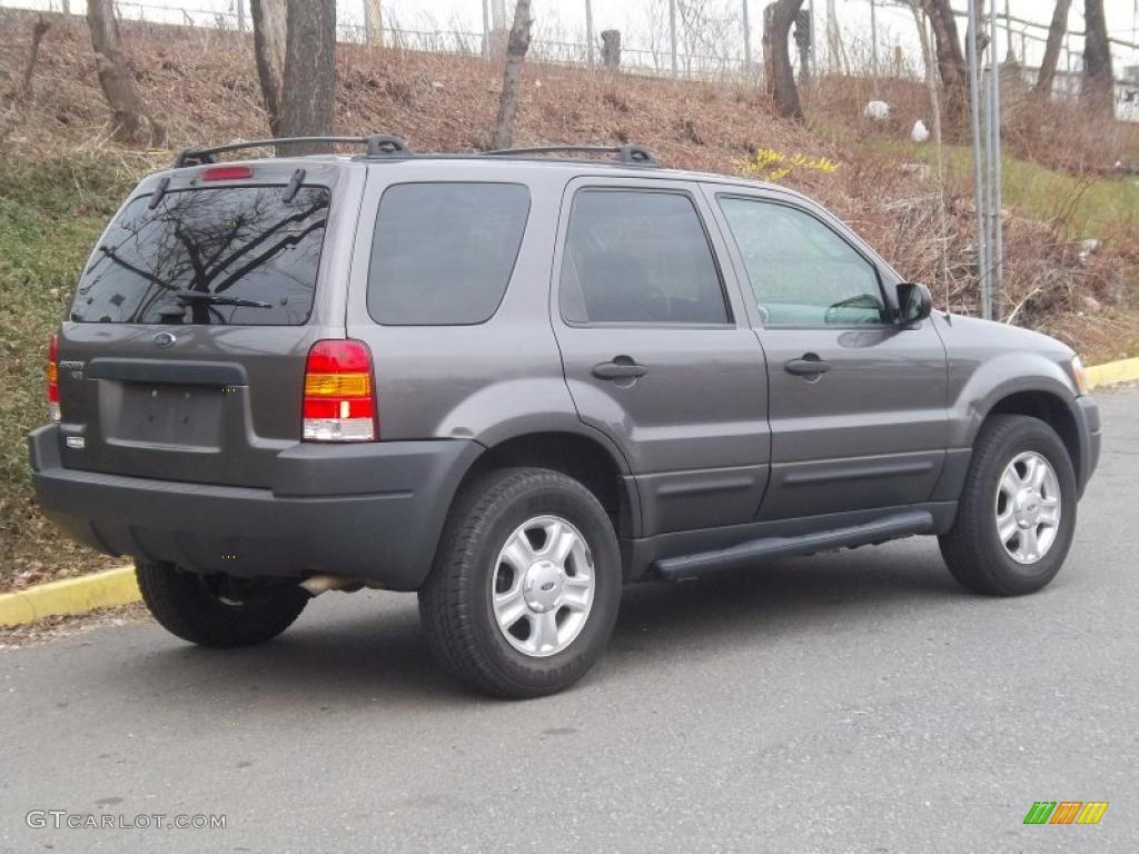 2003 Escape XLT V6 4WD - Dark Shadow Grey Metallic / Medium Dark Flint photo #8