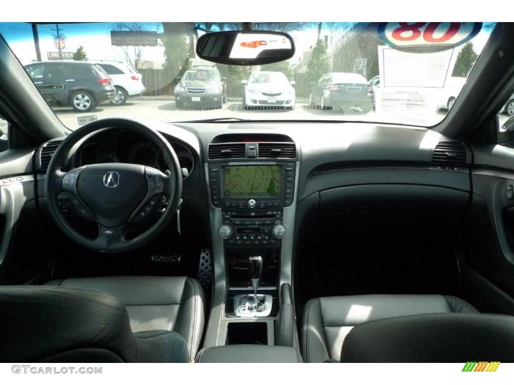 2008 Acura TL 3.5 Type-S Taupe/Ebony Dashboard Photo #47380703