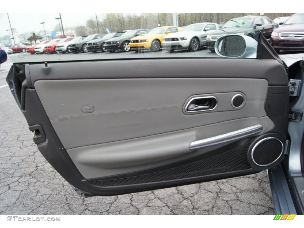 2004 Chrysler Crossfire Limited Coupe Dark Slate Gray/Medium Slate Gray Door Panel Photo #47380877