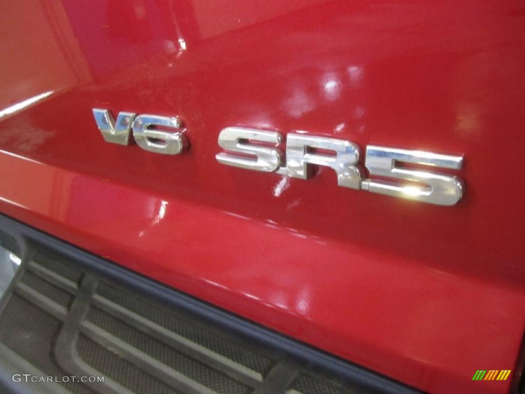 2009 Tacoma V6 TRD Double Cab 4x4 - Barcelona Red Metallic / Graphite Gray photo #17