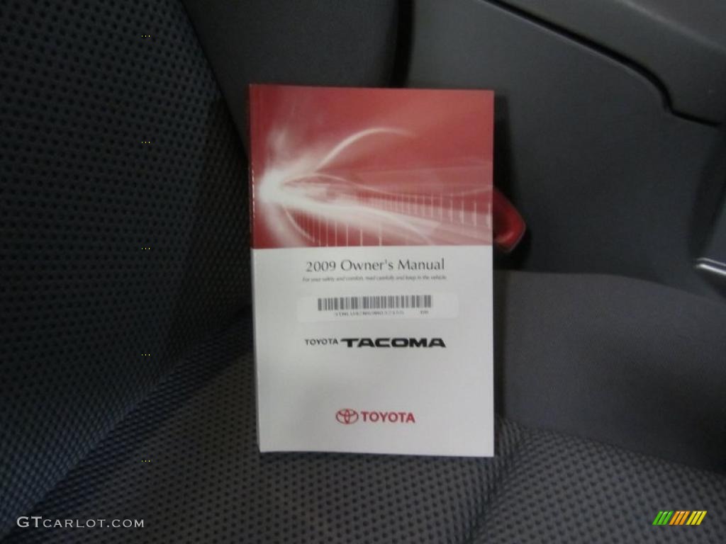2009 Tacoma V6 TRD Double Cab 4x4 - Barcelona Red Metallic / Graphite Gray photo #24