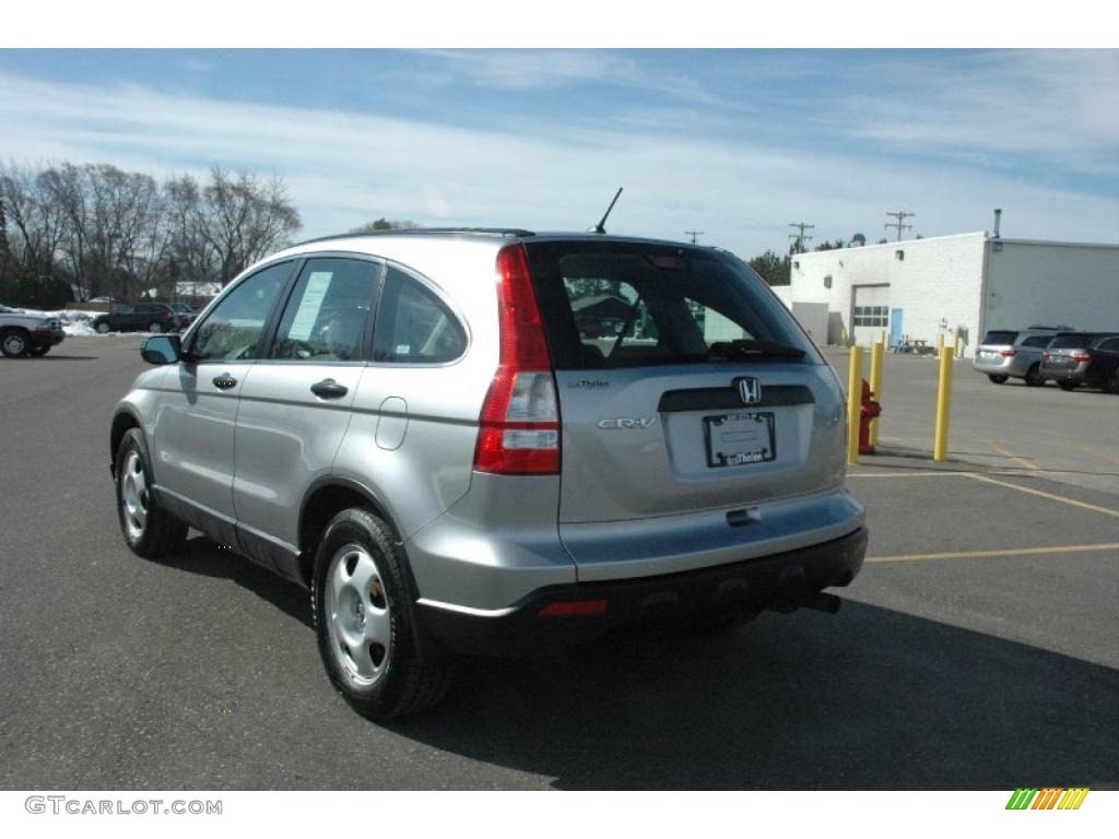 2007 CR-V LX 4WD - Whistler Silver Metallic / Gray photo #6