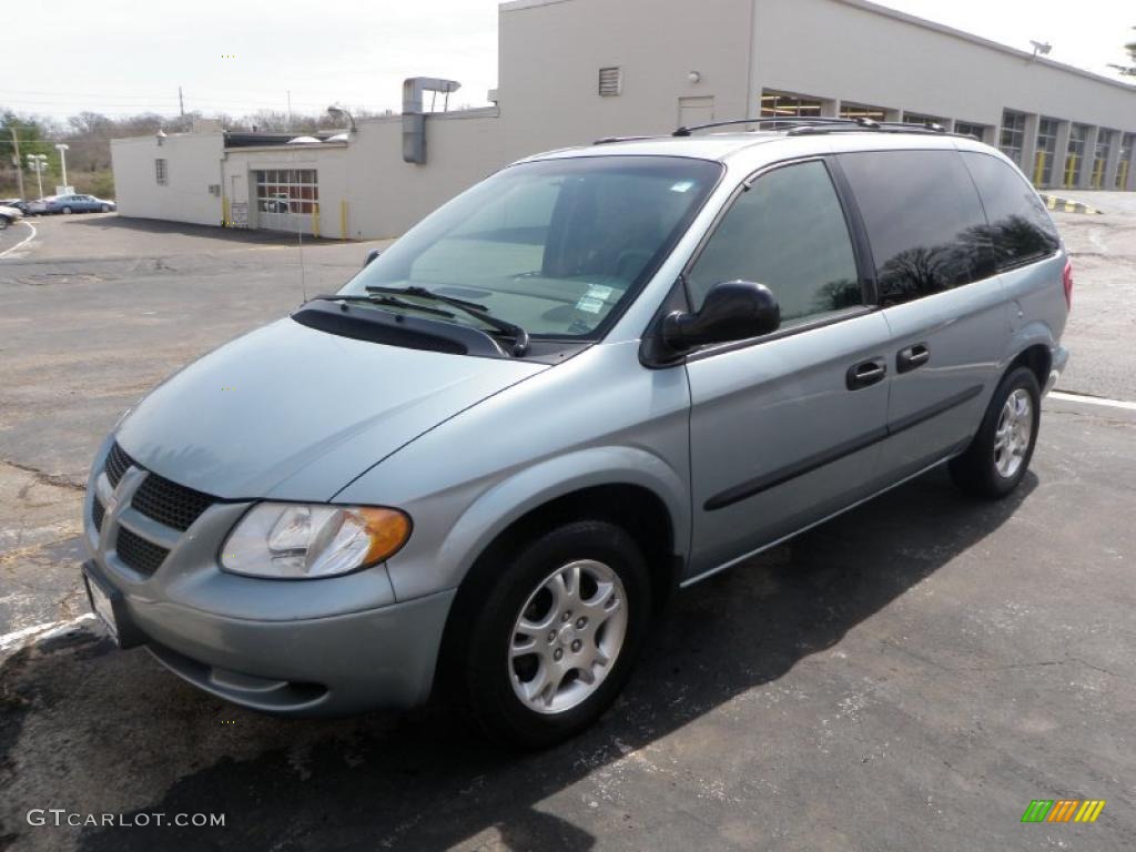 Butane Blue Pearl 2003 Dodge Caravan SE Exterior Photo #47383598
