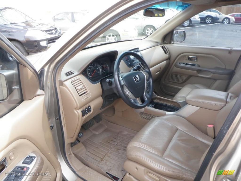 Saddle Interior 2005 Honda Pilot EX-L 4WD Photo #47384369