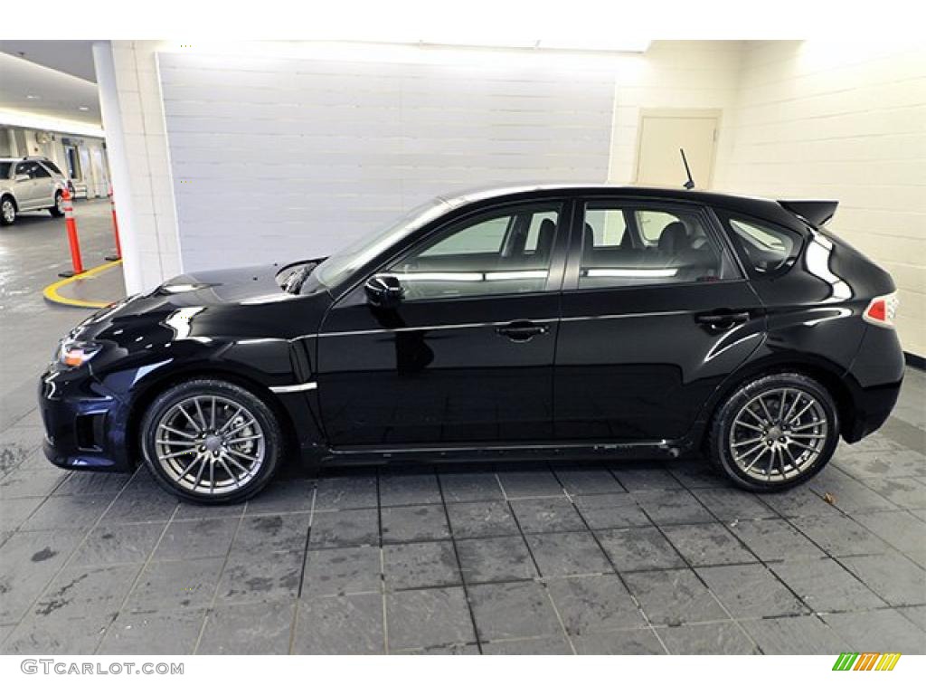 Obsidian Black Pearl 2011 Subaru Impreza WRX Wagon Exterior Photo #47384690