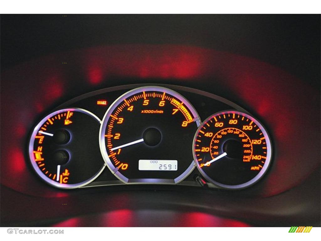 2011 Subaru Impreza WRX Wagon Gauges Photo #47384930