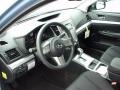 Off-Black 2011 Subaru Legacy 2.5i Premium Interior Color