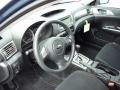 Carbon Black 2011 Subaru Impreza 2.5i Wagon Interior Color