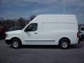 Blizzard White 2012 Nissan NV 2500 HD S High Roof Exterior