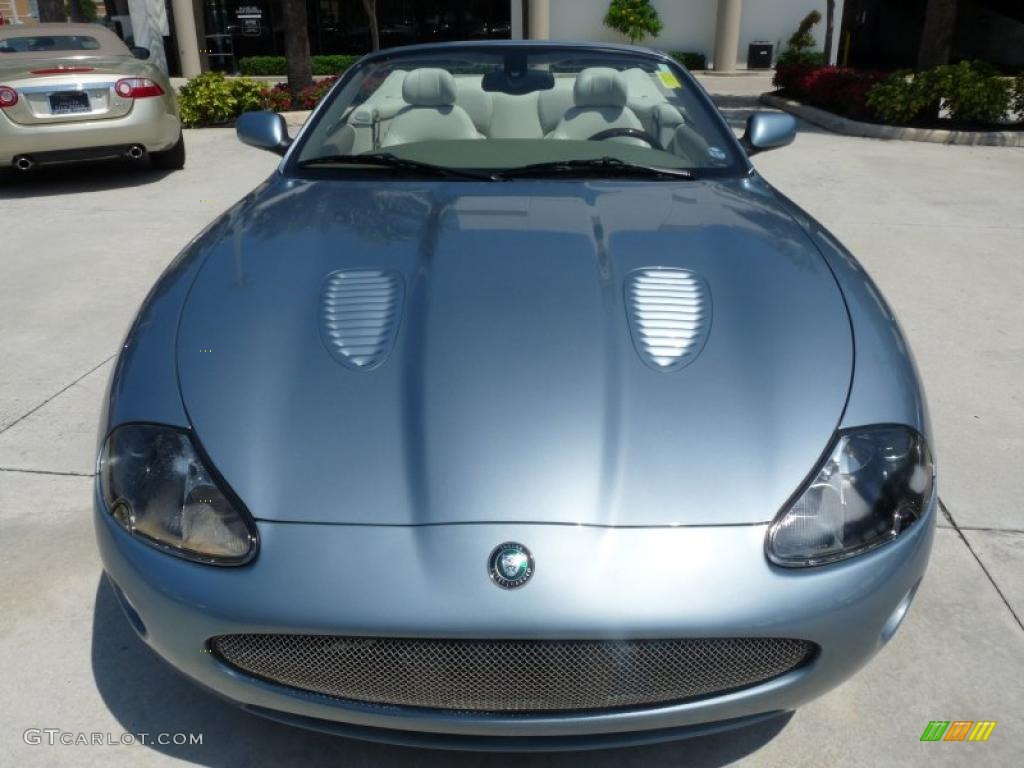 Zircon Metallic 2006 Jaguar XK XKR Convertible Exterior Photo #47386712