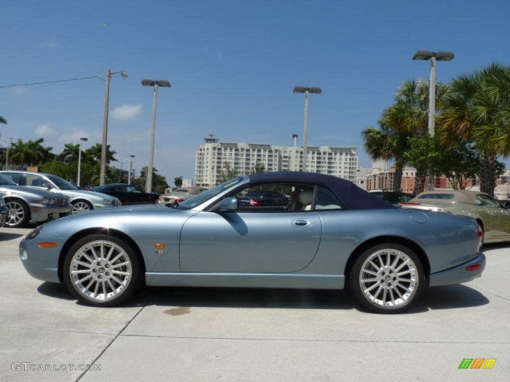 Zircon Metallic 2006 Jaguar XK XKR Convertible Exterior Photo #47386772