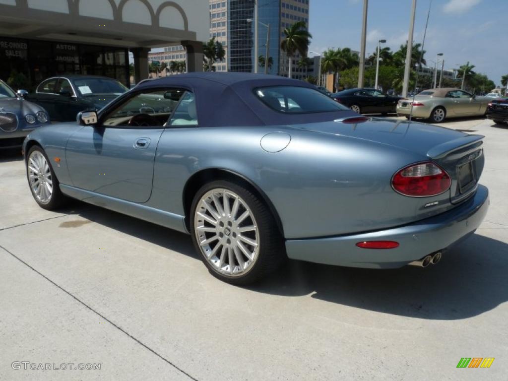 Zircon Metallic 2006 Jaguar XK XKR Convertible Exterior Photo #47386805