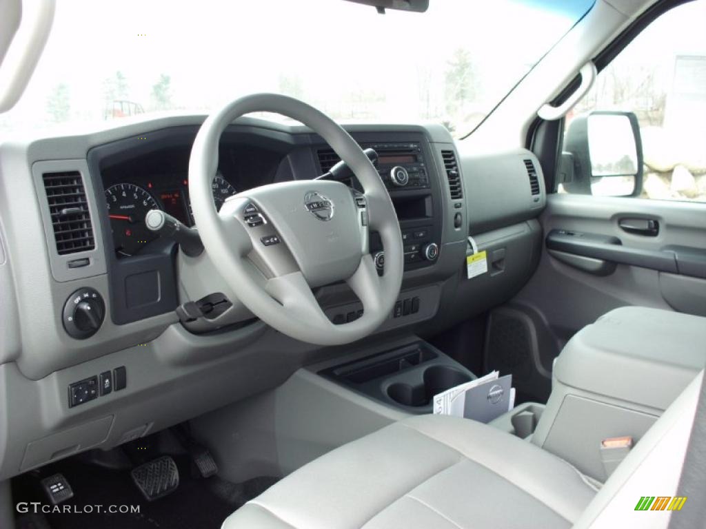 Charcoal Interior 2012 Nissan NV 2500 HD SV High Roof Photo #47386946