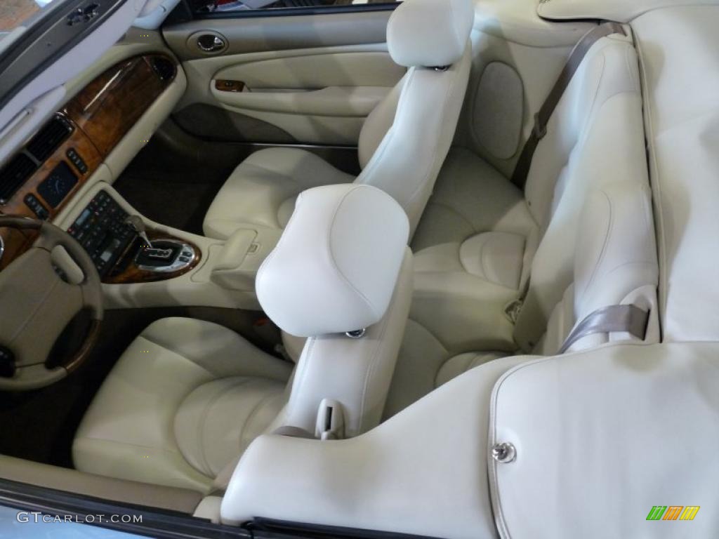 Ivory Interior 2006 Jaguar XK XKR Convertible Photo #47386949