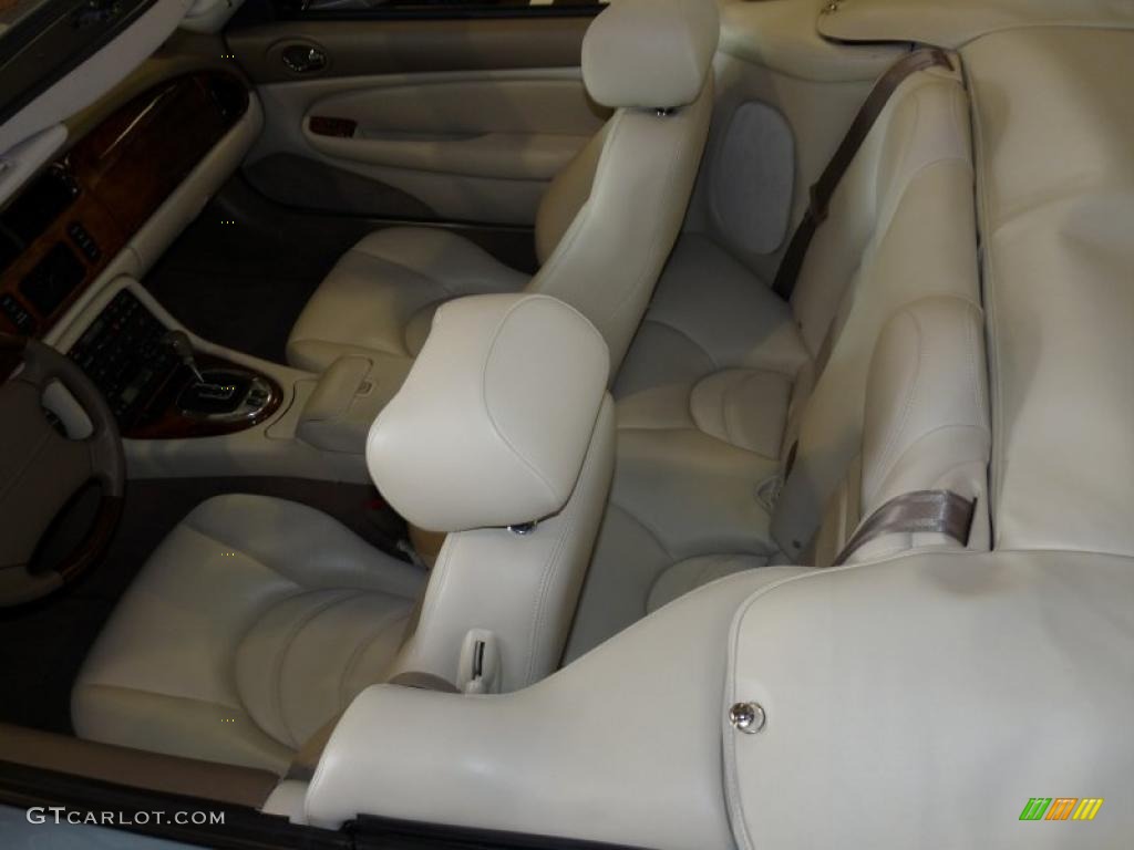 Ivory Interior 2006 Jaguar XK XKR Convertible Photo #47386964