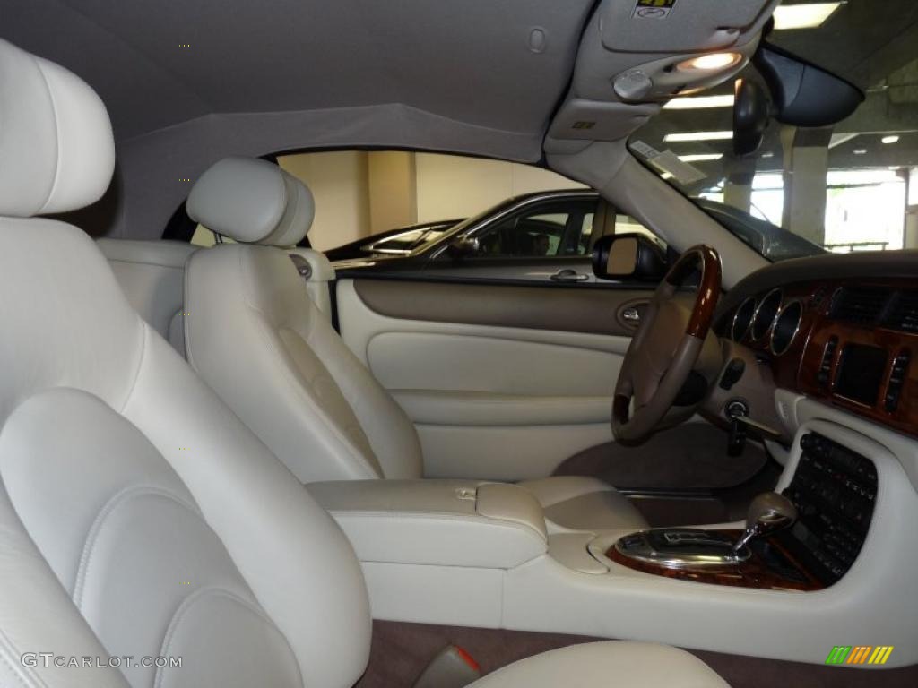 Ivory Interior 2006 Jaguar XK XKR Convertible Photo #47387045