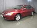 2003 Redondo Red Pearl Honda Accord EX V6 Sedan  photo #1