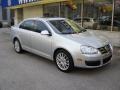 2009 Reflex Silver Metallic Volkswagen Jetta Wolfsburg Edition Sedan  photo #2