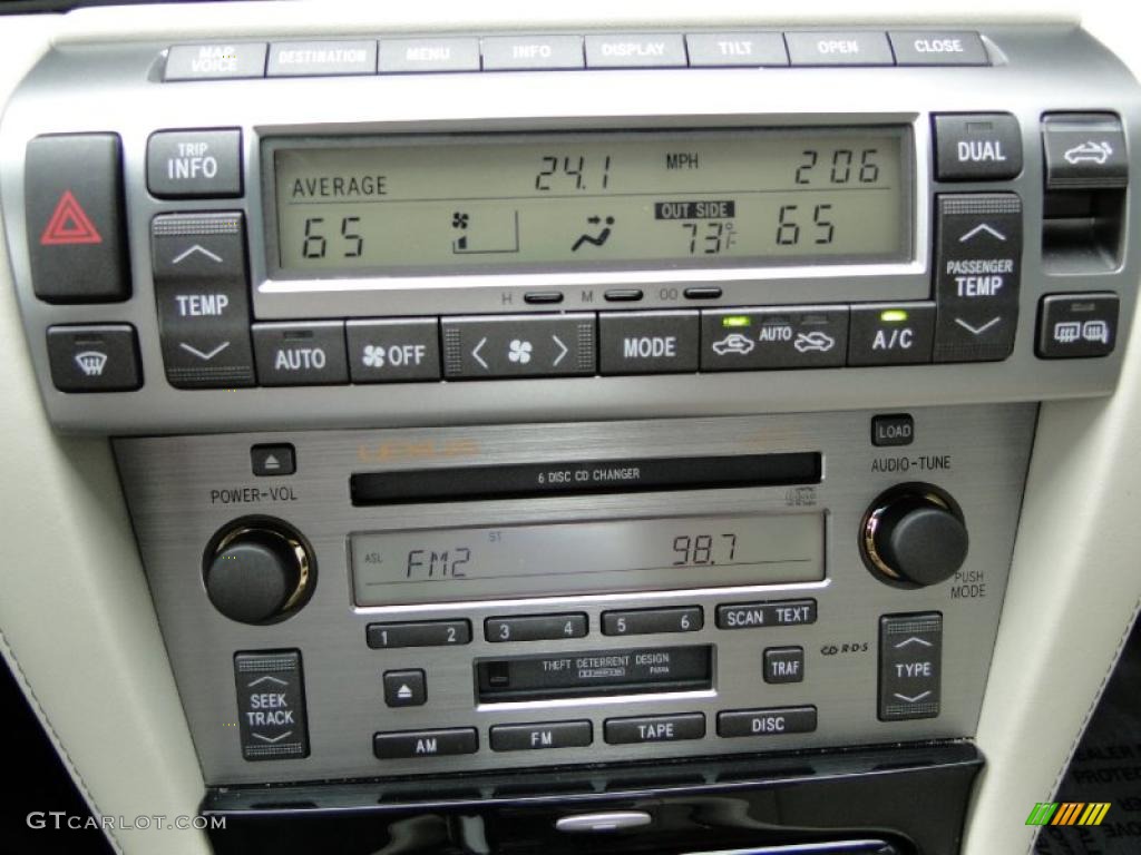 2009 Lexus SC 430 Pebble Beach Edition Convertible Controls Photo #47387431