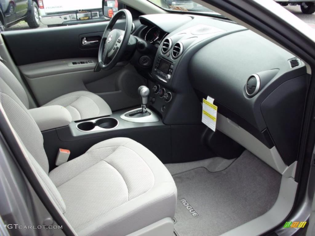 2011 Rogue SV AWD - Platinum Graphite / Gray photo #6