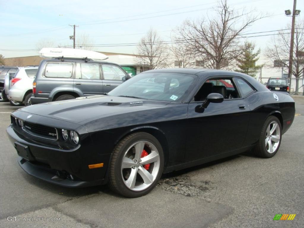 Brilliant Black Crystal Pearl 2010 Dodge Challenger SRT8 Exterior Photo #47387768