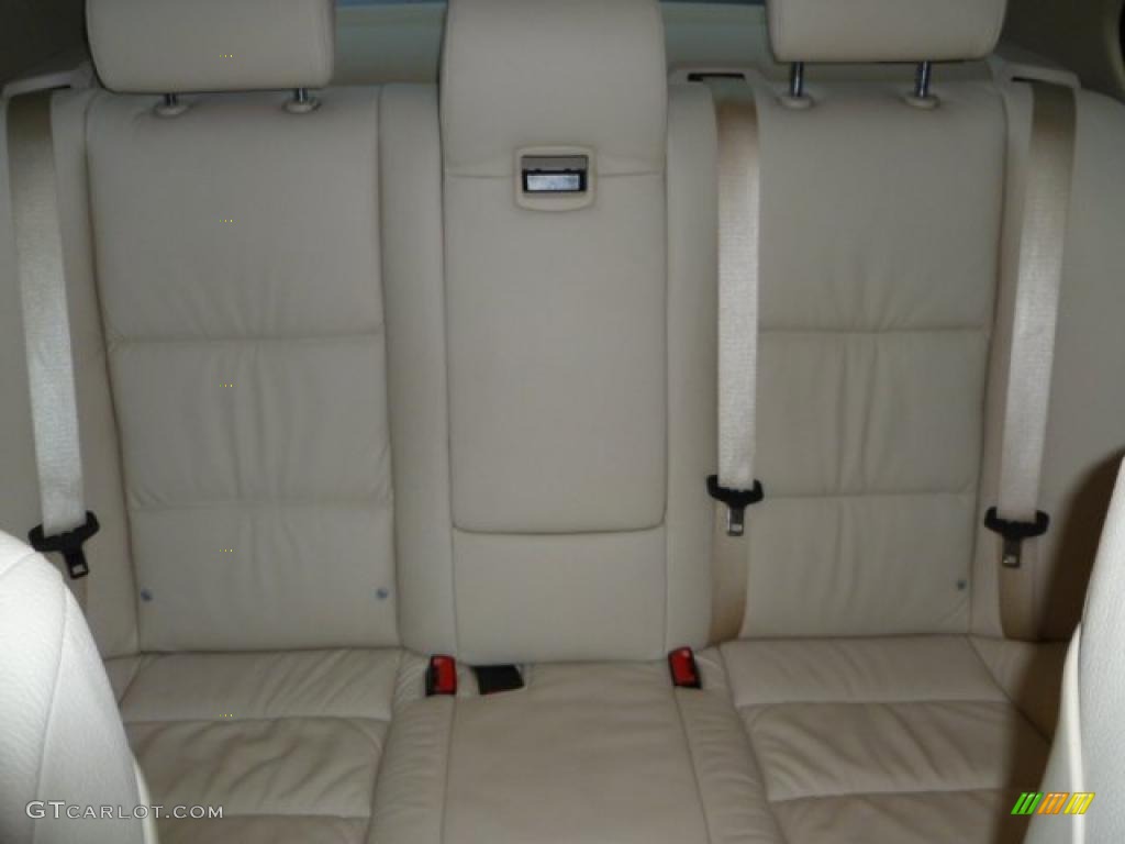 Cream Beige Dakota Leather Interior 2008 BMW 5 Series 535i Sedan Photo #47387786