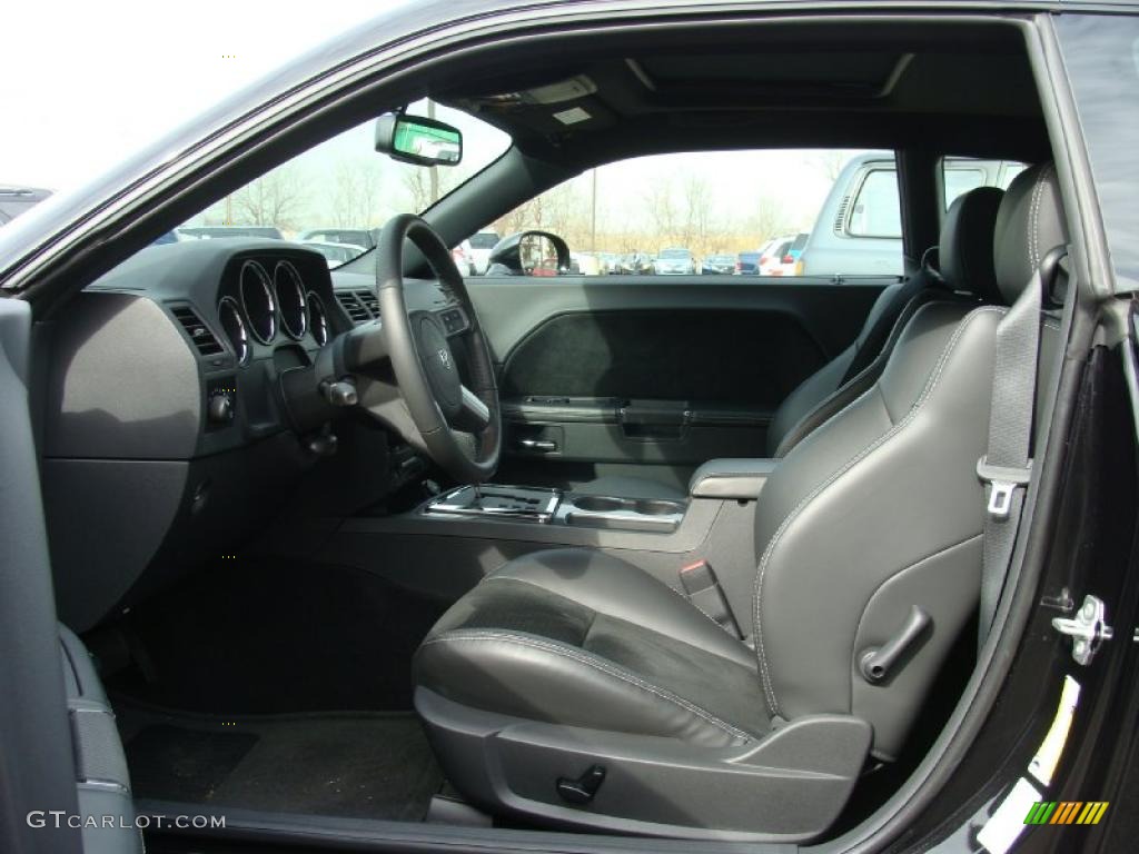 Dark Slate Gray Interior 2010 Dodge Challenger SRT8 Photo #47387831