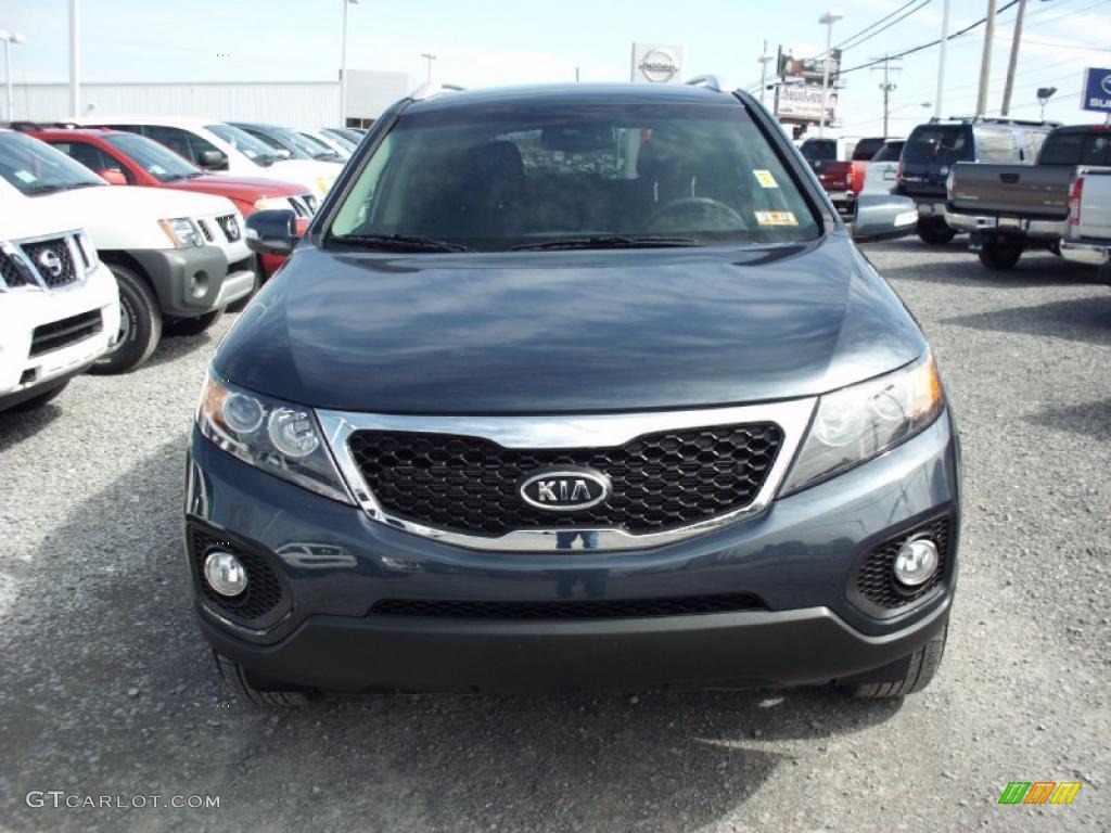 Pacific Blue 2011 Kia Sorento LX AWD Exterior Photo #47388419