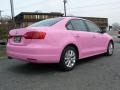 2011 Custom Pink Volkswagen Jetta SE Sedan  photo #3