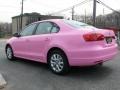 2011 Custom Pink Volkswagen Jetta SE Sedan  photo #5