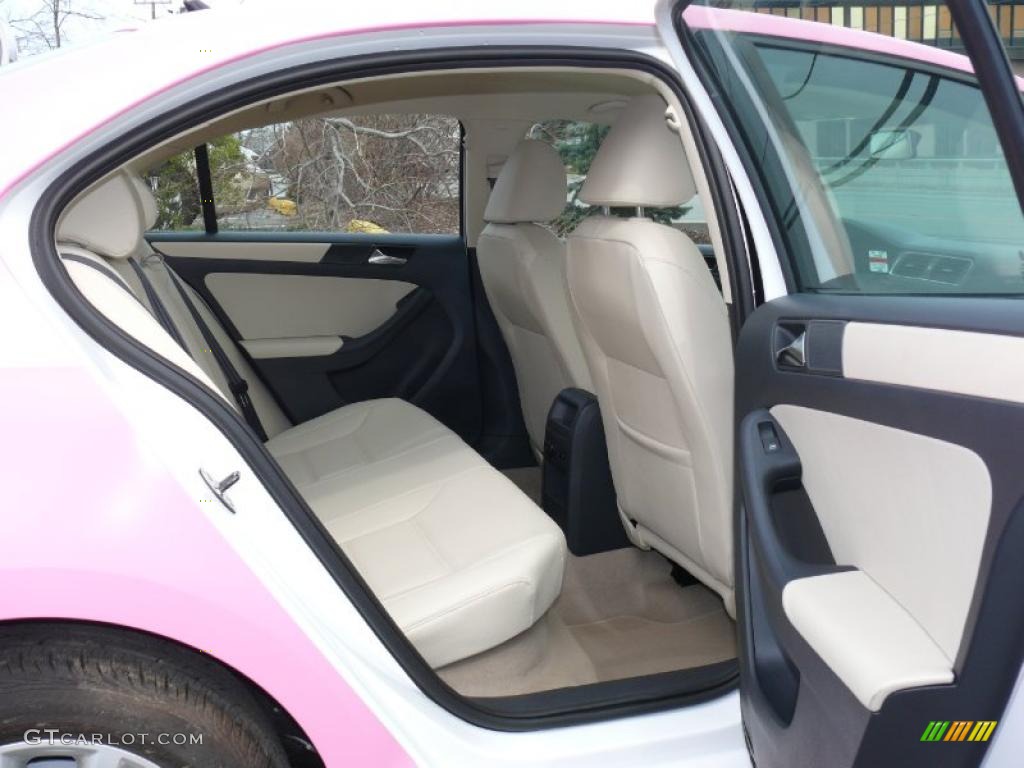 2011 Jetta SE Sedan - Custom Pink / Cornsilk Beige photo #12