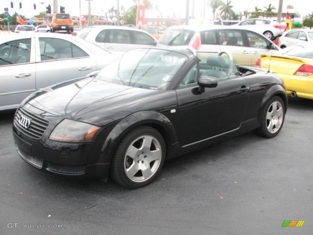 Brilliant Black 2001 Audi TT 1.8T quattro Roadster Exterior Photo #47390294