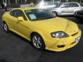 Sunburst Yellow 2006 Hyundai Tiburon GS Exterior