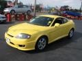 Sunburst Yellow 2006 Hyundai Tiburon GS Exterior