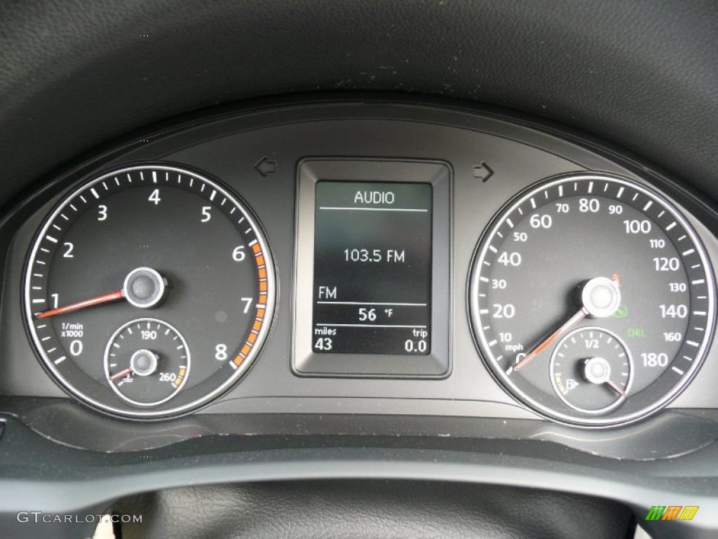2011 Volkswagen Eos Komfort Gauges Photos