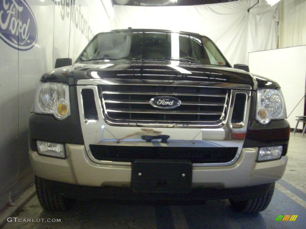 2008 Explorer Eddie Bauer 4x4 - Black / Camel photo #3