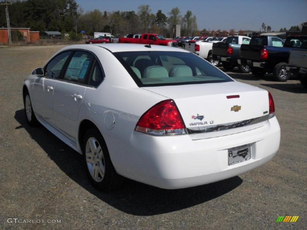 2011 Impala LT - Summit White / Gray photo #2