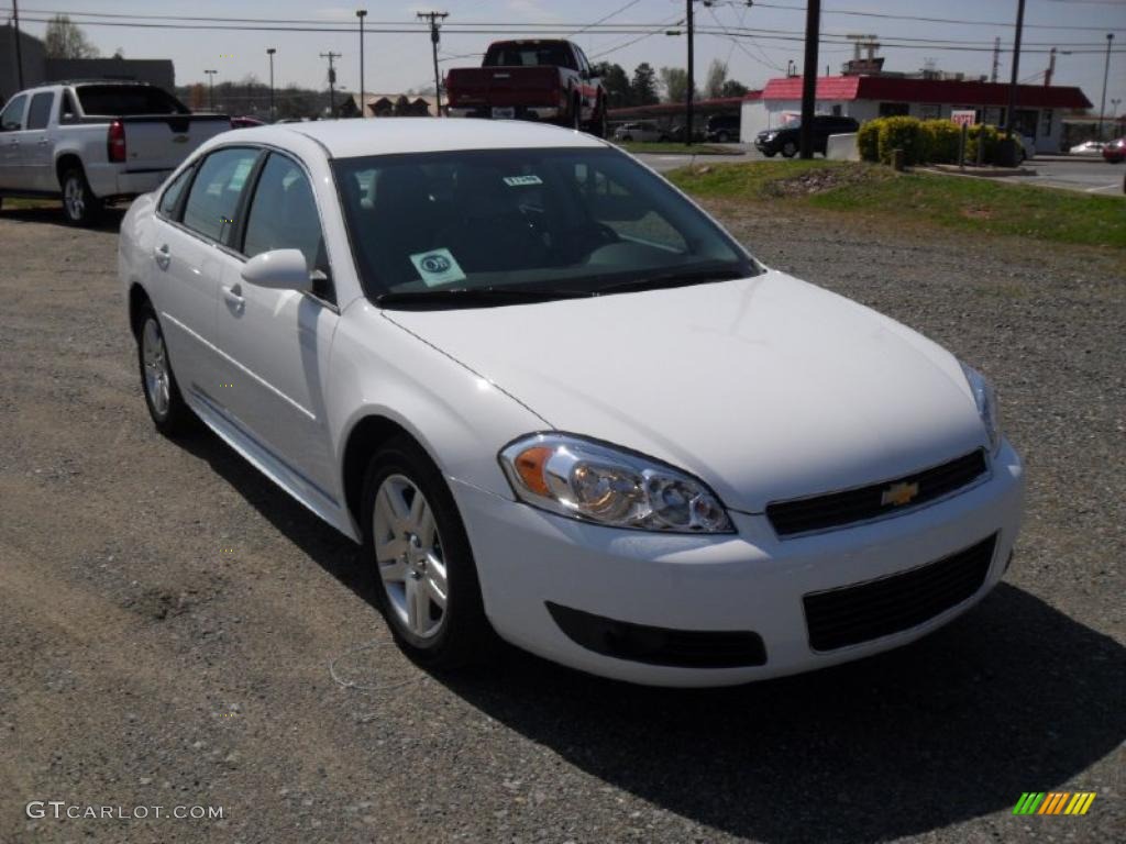 2011 Impala LT - Summit White / Gray photo #5