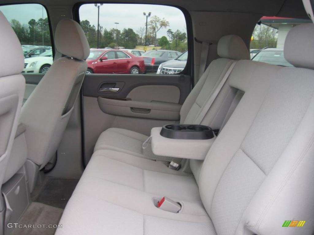 Light Titanium Interior 2008 GMC Yukon XL SLT Photo #47392763
